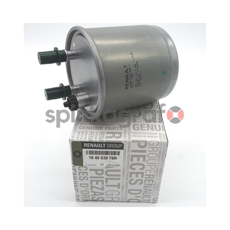 Filtr paliwa RENAULT 164003978R | RENAULT KANGOO 2/LAGUNA 3 mot.1.5 DCi/2.0 DCi /bez czujnika/
