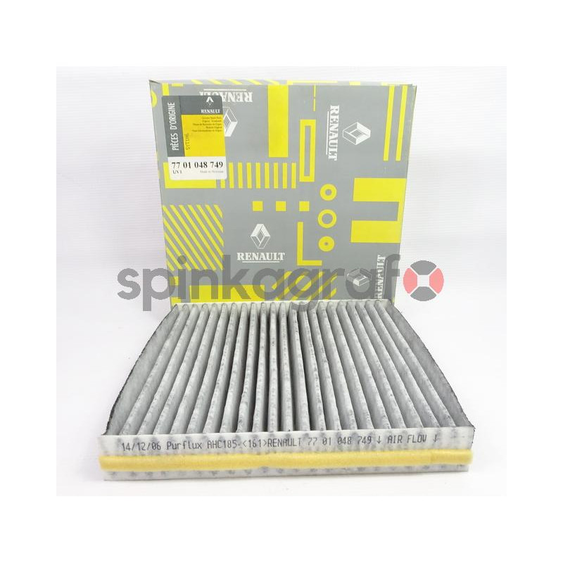 Filtr kabiny węglowy RENAULT 7701048749 | RENAULT LAGUNA II