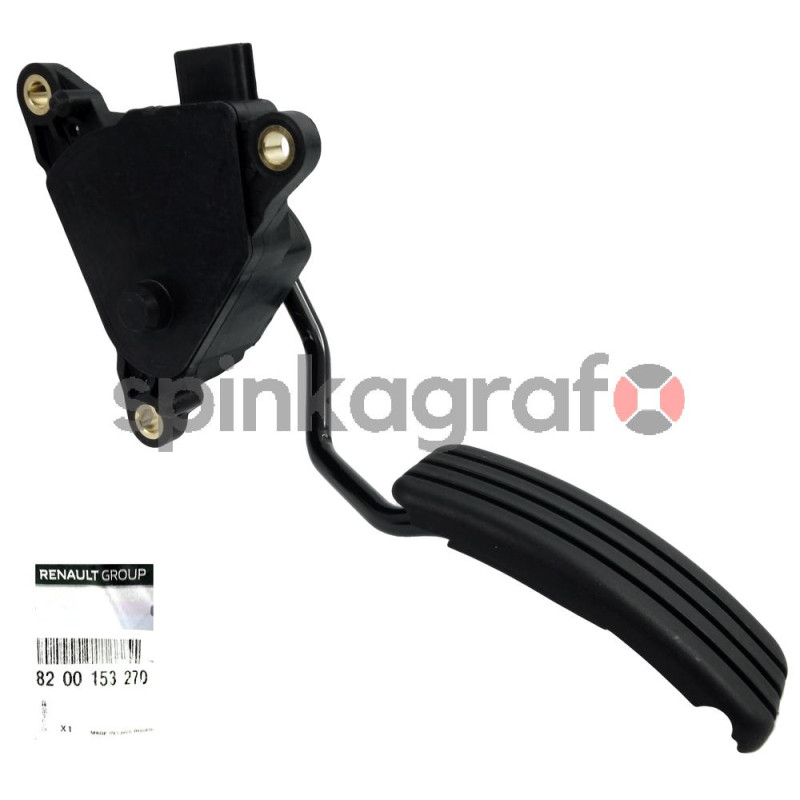 Pedał gazu / potencjometr pedału gazu RENAULT 8200153270 | RENAULT MEGANE II Z REG. PRĘDKOŚCI