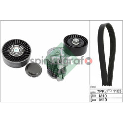 Zestaw paska osprzętu INA 529 0049 10 | BMW 11287556251,11287558752,11287560485,11287631812,7556251