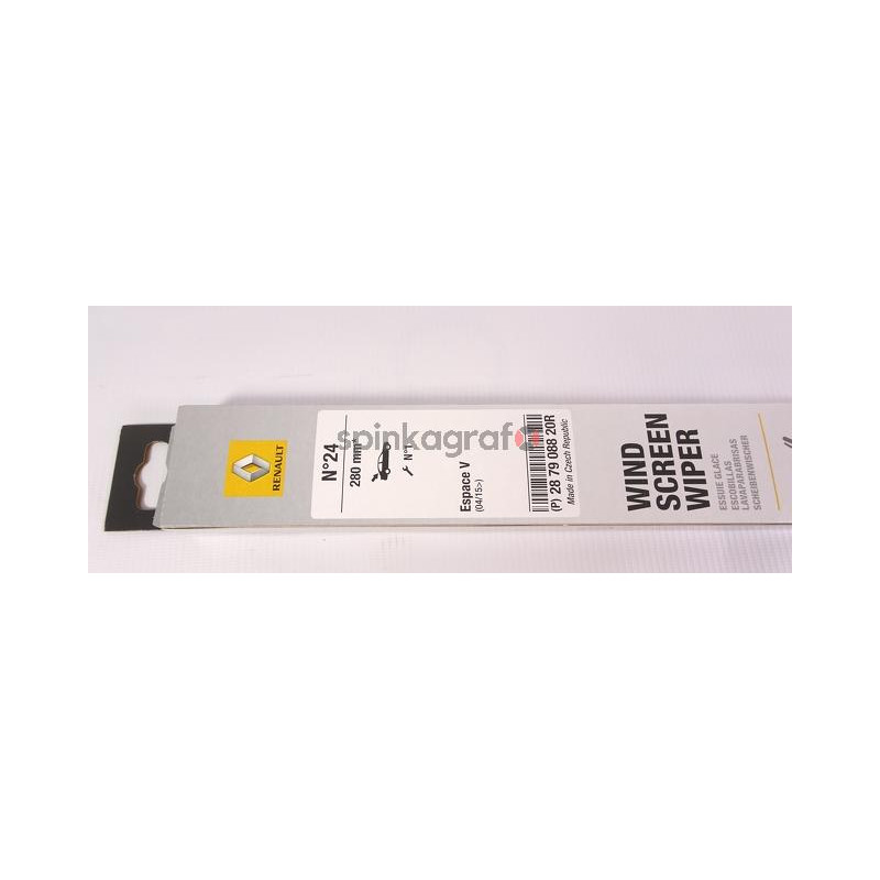Pióro wycieraczki RENAULT 287908820R | DS,OPEL,PEUGEOT,RENAULT (1611607680,1629083480,287908820R,3557486) Pióro wycieraczki RENAULT 287908820R | DS,OPEL,PEUGEOT,RENAULT (1611607680,1629083480,287908820R,3557486)