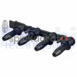 Cewka zapłonowa DELPHI CE20009-12B1 | ALFA ROMEO,FIAT,OPEL,VAUXHALL (10458316,1104082,1208021,1208120,71739725)