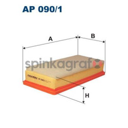 Filtr powietrza FILTRON AP 090/1 | CITROËN,PEUGEOT (1444EH,1444EV,1444TP,9650188680)