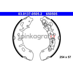 Szczęki hamulcowe ATE 03.0137-0505.2