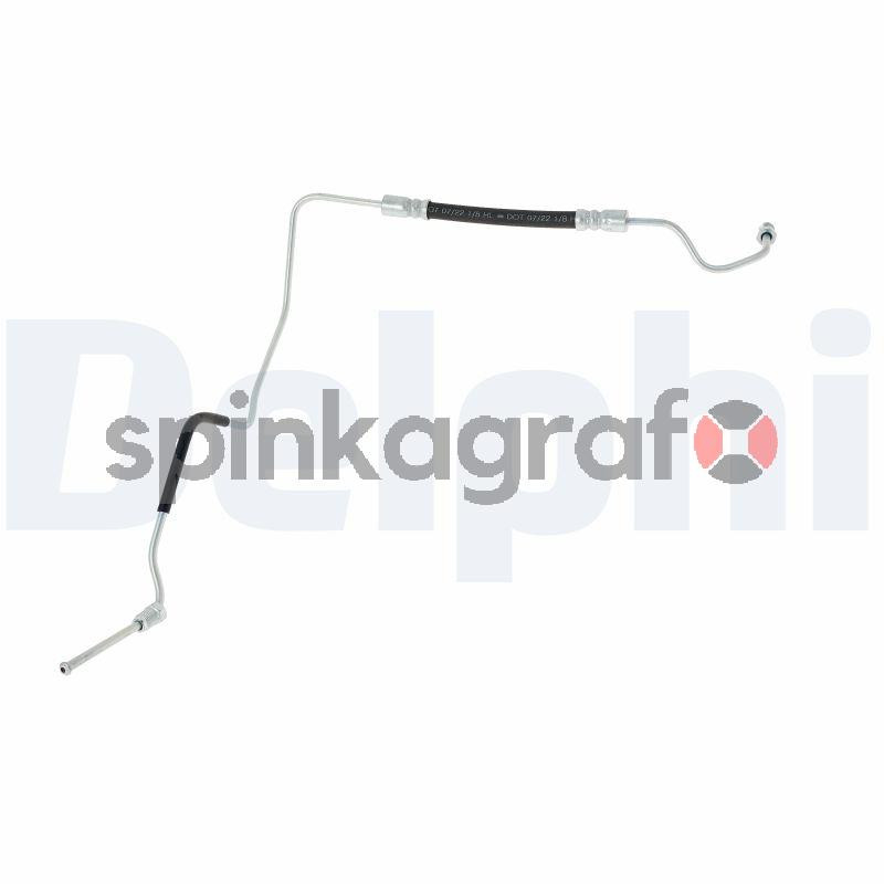 Przewód hamulca elastyczny  DELPHI LH7637 | RENAULT 463154022R,463156457R