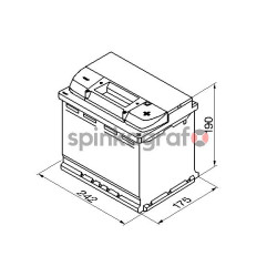 Akumulator BOSCH 0092S40050 | ALFA ROMEO,ALPINA,ALPINE,ARO,AUDI (000915105AC,000915105AD,000915105DE,0009820308,0009823008)
