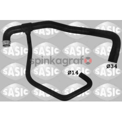 Przewody układu chłodzenia SASIC SWH0478 | CITROEN EVASION 1.9TD