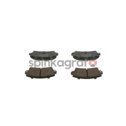 Klocki hamulcowe (przód) BOSCH 0986463490 | RENAULT,TALBOT (0030666300,0032708200,0032796000,0032863500,6025071055)