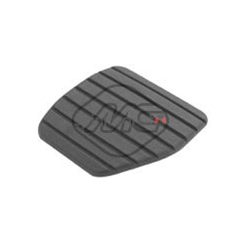 Nakładka gumowa pedału METALCAUCHO MC-6887 |  Renault Megane III, Scenic III, Fluence