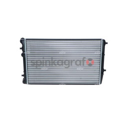 Chłodnica wody NRF 50542 | SEAT,SKODA,VW (6LL121253,6Q0121253AD,6Q0121253L,6Q0121253M,6Q0121253Q)