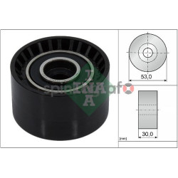 Rolka paska rozrządu INA 532 0884 10 | OPEL,VAUXHALL 55485360,636594