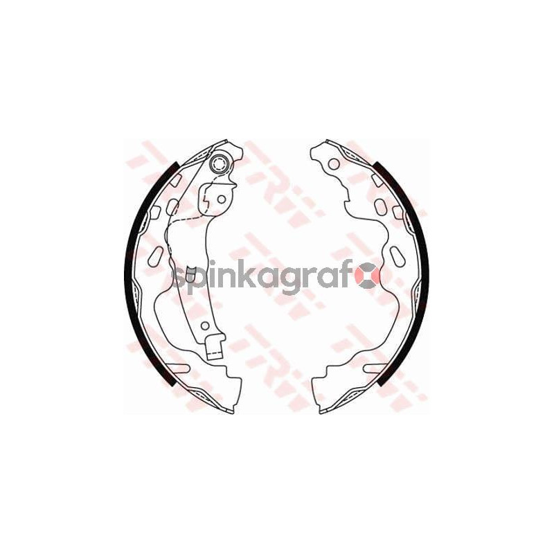 Szczęki hamulcowe TRW GS8480