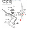 Łącznik stabilizatora SASIC 0875395 | CITROEN BERLINGO,XSARA,ZX P. PARTNER,306 (508739,508761)