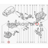 Poduszka silnika SASIC 4001716 | RENAULT CLIO2-KANGOO prawa  (7700415096)