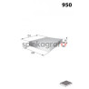 Filtr kabiny MECAFILTER ELR7018 | PEUGEOT BOXER,CITROEN JUMPER  /z klimat./ (6447H9)