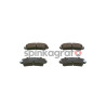 Klocki hamulcowe (przód) BOSCH 0986463490 | RENAULT,TALBOT (0030666300,0032708200,0032796000,0032863500,6025071055)