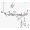 Wahacz RENAULT 545000011R | Renault Laguna III 07-  prawy