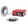 Tarcza hamulcowa ( przód ) BREMBO 08.7165.1X | AUDI,SEAT,SKODA,VW (1J0615601,1J0615601C,1J0615601N,1J0615601P,1J0615601Q)
