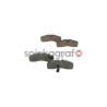 Klocki hamulcowe (przód) BOSCH 0986494278 | NISSAN (2996532,41060MB625,42536101,5001874888,7485120221)