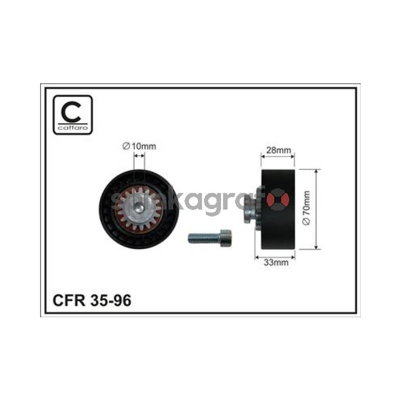 Rolka paska rozrządu  CFR 35-96 | CITROEN C15 mot.1.9D  (575185)