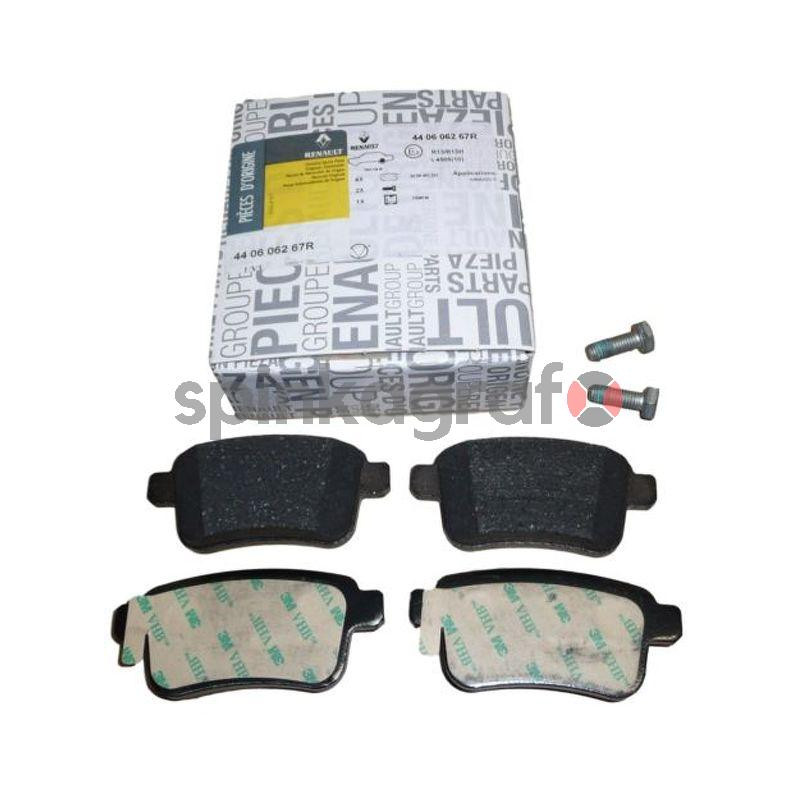 Klocki hamulcowe (tył) RENAULT 440604876R | RENAULT KANGOO II (440606267R) Klocki hamulcowe (tył) RENAULT 440604876R | RENAULT KANGOO II (440606267R)