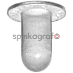 Spinka tapicerki drzwi RESTAGRAF 132 | mocowanie /spinki/ do aut Peugeot - Citroen  Ø 8 mm torebka szt. 50 (7703074023., 6987.71