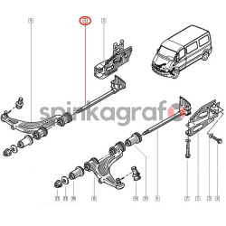 Śruba RENAULT 8200787190 | RENAULT MASTER II PRAWA KPL