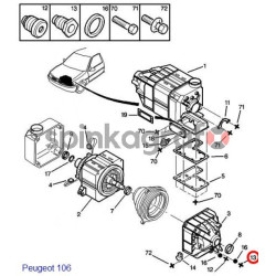 Korek spustowy oleju SASIC 1630210 | PEUGEOT (016393,016321,7903075033,7703075210)