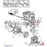 Korek spustowy oleju SASIC 1630210 | PEUGEOT (016393,016321,7903075033,7703075210)