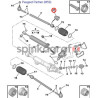 Osłona maglownicy SASIC 0664164 | PEUGEOT 205;CITROEN ZX-BERLINGO (406616)