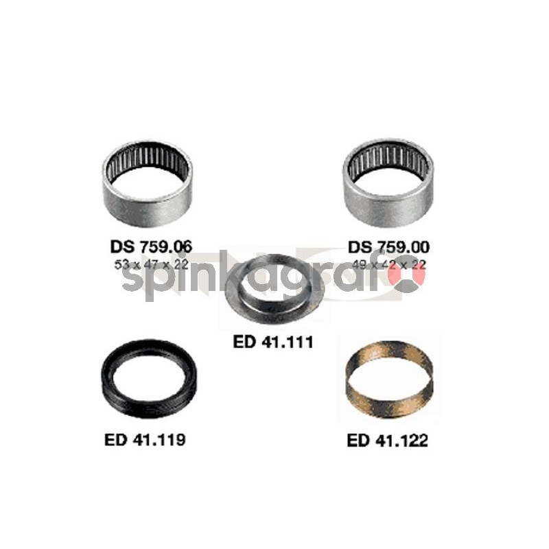 Zestaw łożysk tylnej belki NTN-SNR KS559.00 | PEUGEOT 205/306/309;CITROEN ZX/XSARA (513145)