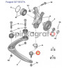 Sworzeń wahacza  SASIC 6403533 | PEUGEOT 307, 308, PARTNER 2008-&gt; CITROEN BERLINGO, C4(B7) (364053,364068)