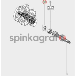 Podkładka uszczelniająca RENAULT 7701474862