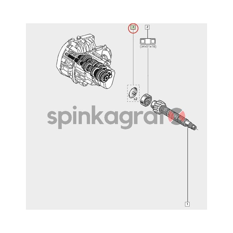 Podkładka uszczelniająca RENAULT 7701474862