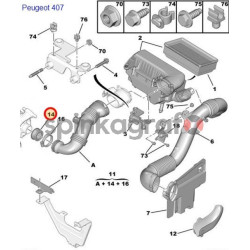 Uszczelka turbosprężarki
