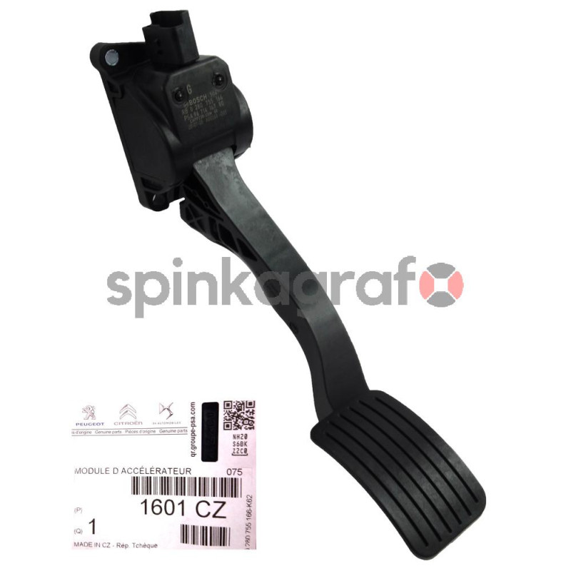 Pedał gazu / potencjometr pedału gazu PSA 1601CZ | Citroen Berlingo III potencjometr 