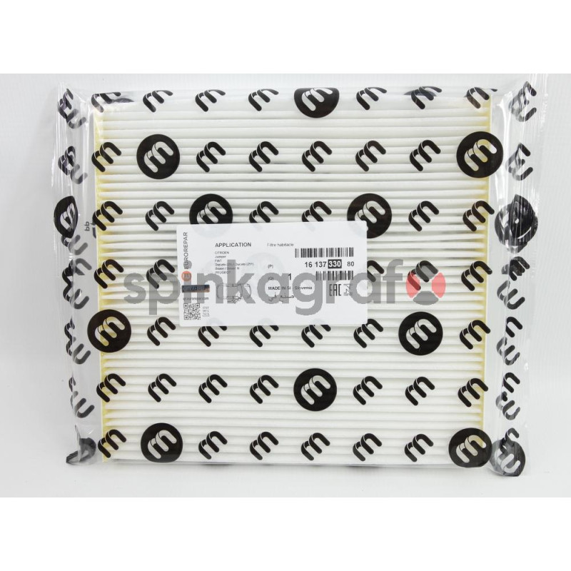 Filtr kabiny EUROREPAR 1613733080 | CITROËN,FIAT,PEUGEOT (1613733080,6001073266,6447YA,6447YC,6479C9) Filtr kabiny EUROREPAR 1613733080 | CITROËN,FIAT,PEUGEOT (1613733080,6001073266,6447YA,6447YC,6479C9)