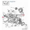 Tulejka wałka sprzęgłowego METALCAUCHO MC-4605 | CITROEN C2/C3/C4/C5 skrz.BE4R  (210535)