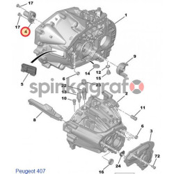 Tulejka wałka sprzęgłowego METALCAUCHO MC-5339 | CITROEN C4/C5 2.0HDi /16V  (210550)