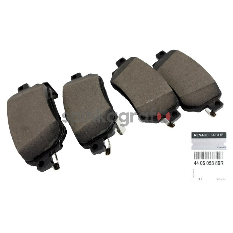 Klocki hamulcowe (tył) RENAULT 440605889R | Renault Kadjar 15- , Koleos II ; Nissan Klocki hamulcowe (tył) RENAULT 440605889R | Renault Kadjar 15- , Koleos II ; Nissan