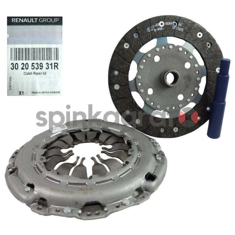 Zestaw sprzęgła RENAULT 302053931R | Sprzęgło zestaw ( 2 elementy 225mm ) Renault 1.5 DCi Clio 4; Megane 3 05- Zestaw sprzęgła RENAULT 302053931R | Sprzęgło zestaw ( 2 elementy 225mm ) Renault 1.5 DCi Clio 4; Megane 3 05-