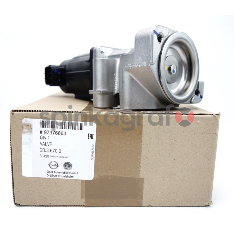 Zawór EGR OPEL 97376663 Zawór EGR OPEL 97376663