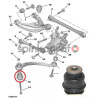 Tuleja wahacza PSA 9801049980 | CITROEN C5 III,C6,DS5; PEUGEOT 3008,407,407 SW,508,508 SW 1.6-3.0D 05.04-&gt;(9801049980) (5131C