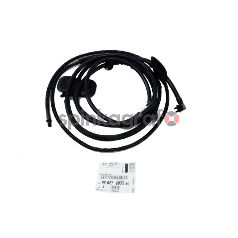 Dysza spryskiwacza PSA 9802763580 | Peugeot 508 komplet 2 dysze z przewodem