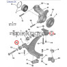Tuleja wahacza SASIC 2005250 | CITROEN BERLINGO PEUGEOT 306,PARTNER (cit96110483)