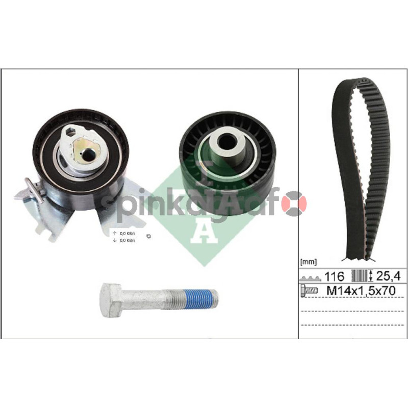 Zestaw paska rozrządu INA 530 0449 10 | CITROEN C4, C4 GRAND PICASSO I, C4 I, C4 PICASSO I, C5 II, III, C5 II/KOMBI, C8; VOLVO Zestaw paska rozrządu INA 530 0449 10 | CITROEN C4, C4 GRAND PICASSO I, C4 I, C4 PICASSO I, C5 II, III, C5 II/KOMBI, C8; VOLVO