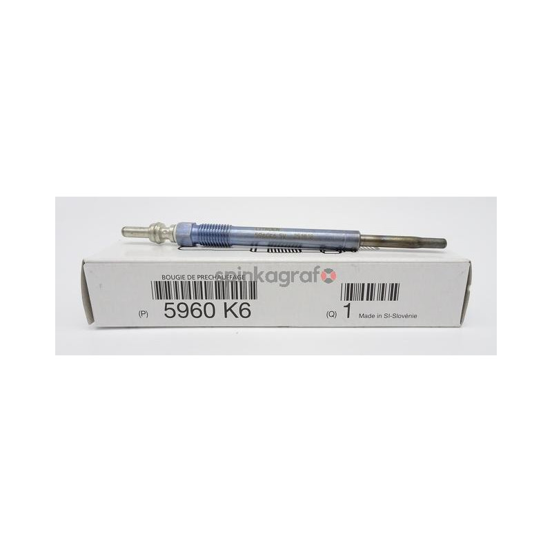 Świeca żarowa PSA 5960K6 Świeca żarowa PSA 5960K6