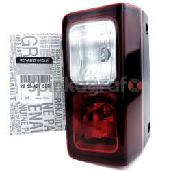 Lampa cofania RENAULT 265548758R | Renault Trafic III 14-&gt; , Opel  Vivaro 14-&gt;, Fiat TALENTO 16-19 