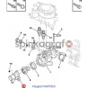 Obudowa termostatu METALCAUCHO MC-3539 | PEUGEOT PARTNER CITROEN BERLINGO mot.1.7D/1.9D  (1336C9)