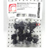 Zestaw spinek nadkola RESTAGRAF 603003B | NISSAN